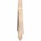 Ekena Millwork Bellingham Smooth Timber Gable Bracket, Douglas Fir, 36"W x 12"H x 1 1/2"D x 5 1/2"F, 8/12 Pitch GBW036X12X0206BEL00SDF - alternate 2